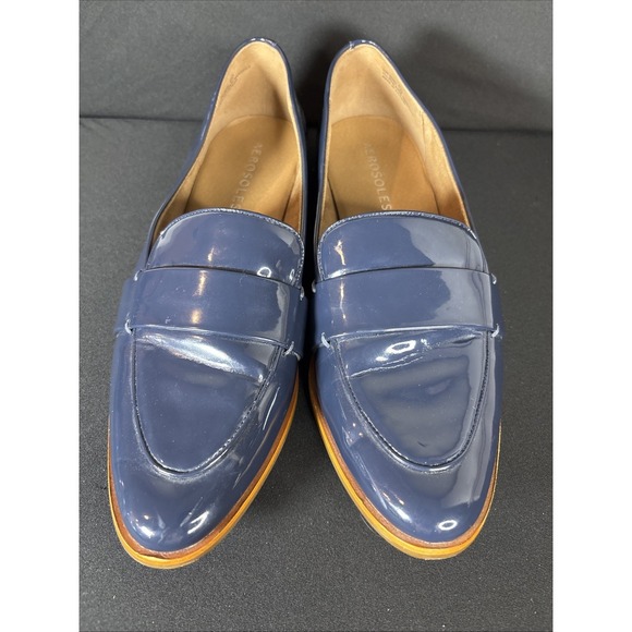 Aerosoles Women's Eden Patent Lather Loafer, Navy, Size 10 - Picture 3 of 8
